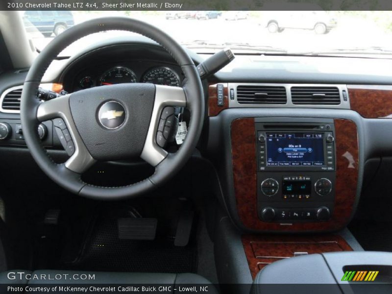 Sheer Silver Metallic / Ebony 2010 Chevrolet Tahoe LTZ 4x4