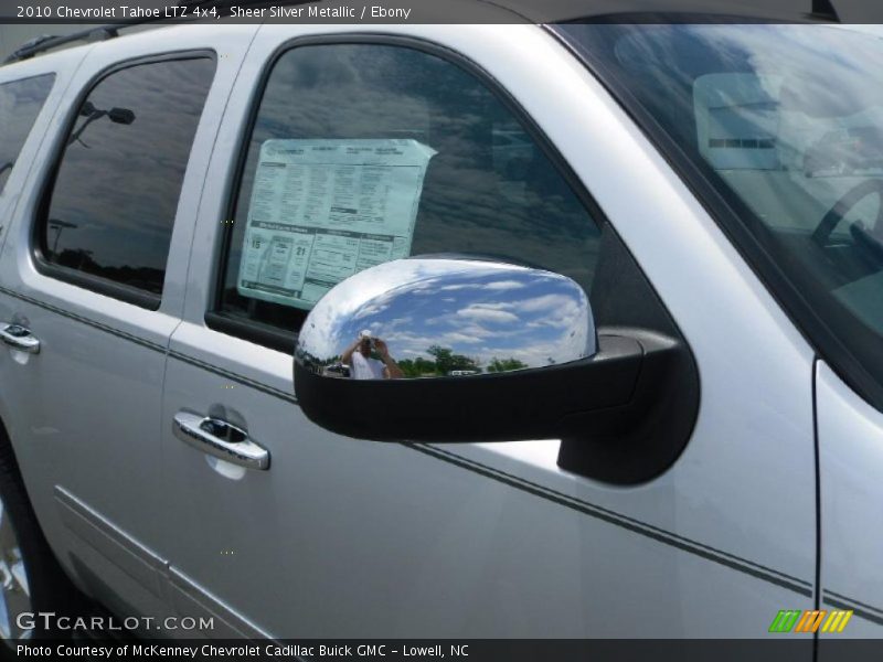 Sheer Silver Metallic / Ebony 2010 Chevrolet Tahoe LTZ 4x4