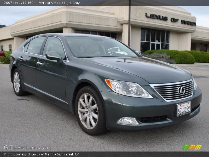 Verdigris Mica / Light Gray 2007 Lexus LS 460 L