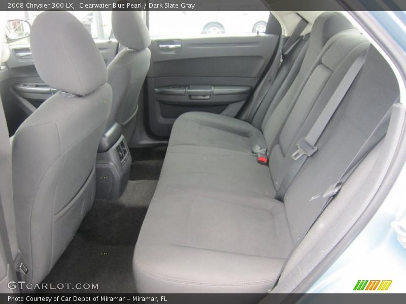 Clearwater Blue Pearl / Dark Slate Gray 2008 Chrysler 300 LX