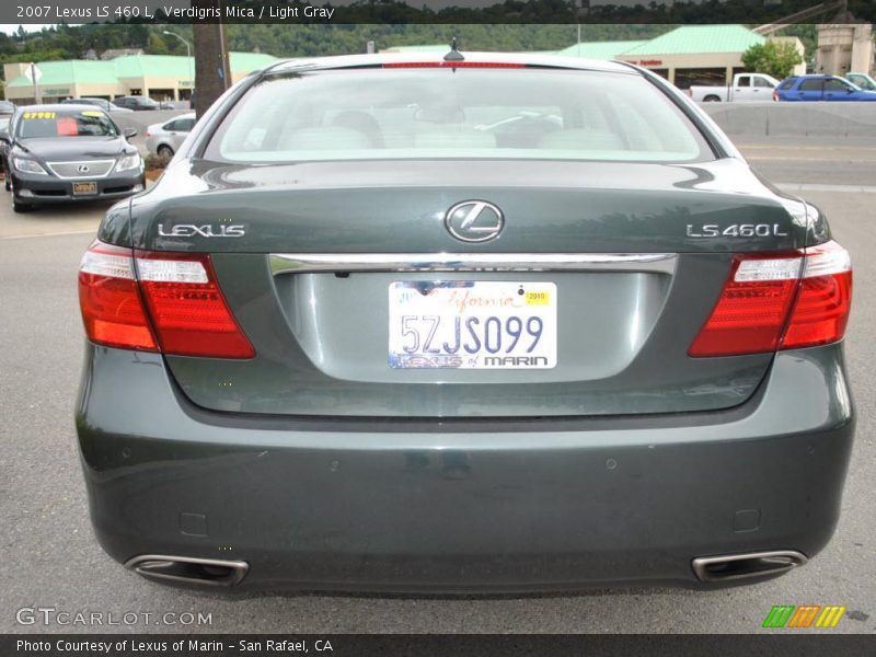 Verdigris Mica / Light Gray 2007 Lexus LS 460 L