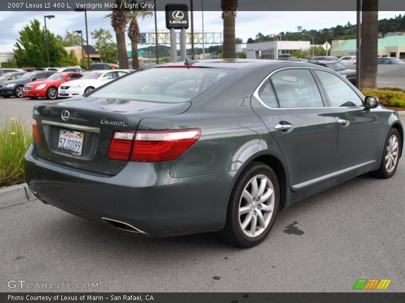 Verdigris Mica / Light Gray 2007 Lexus LS 460 L