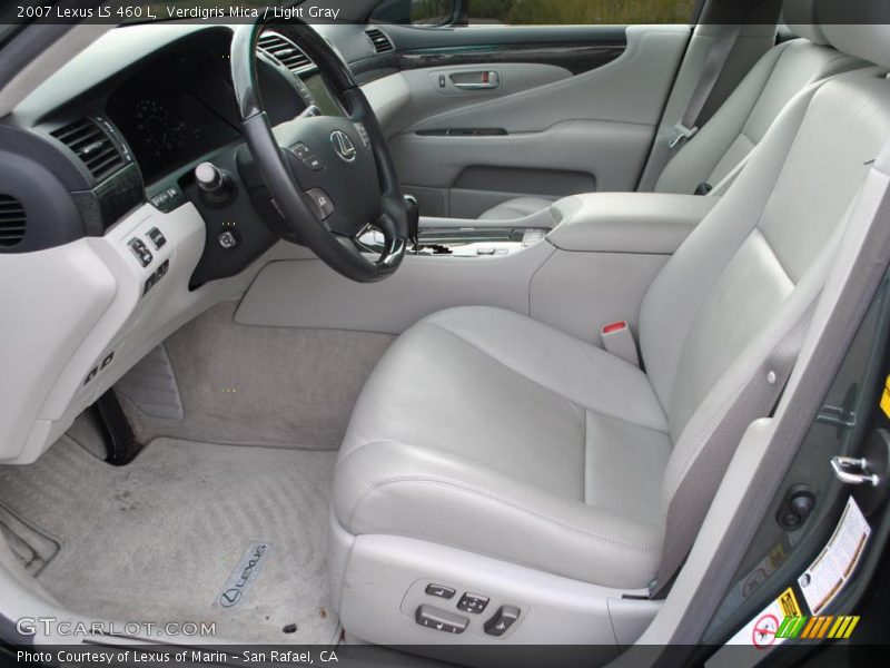 Verdigris Mica / Light Gray 2007 Lexus LS 460 L