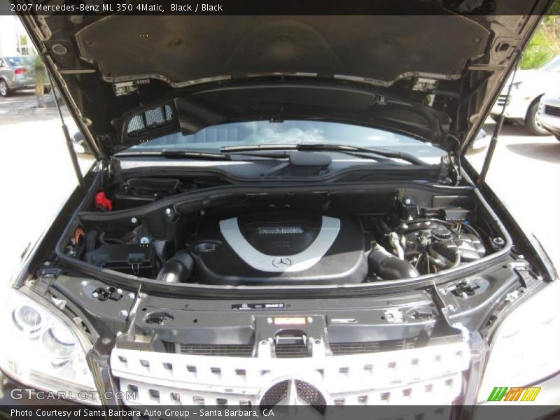 Black / Black 2007 Mercedes-Benz ML 350 4Matic