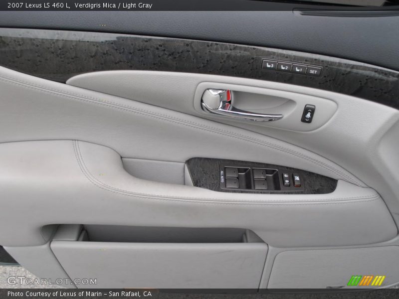 Verdigris Mica / Light Gray 2007 Lexus LS 460 L
