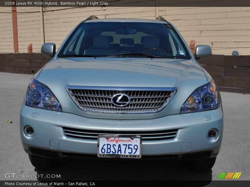 Bamboo Pearl / Light Gray 2008 Lexus RX 400h Hybrid