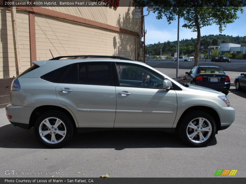 Bamboo Pearl / Light Gray 2008 Lexus RX 400h Hybrid