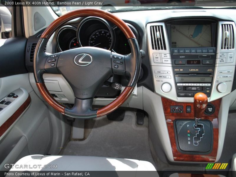 Bamboo Pearl / Light Gray 2008 Lexus RX 400h Hybrid