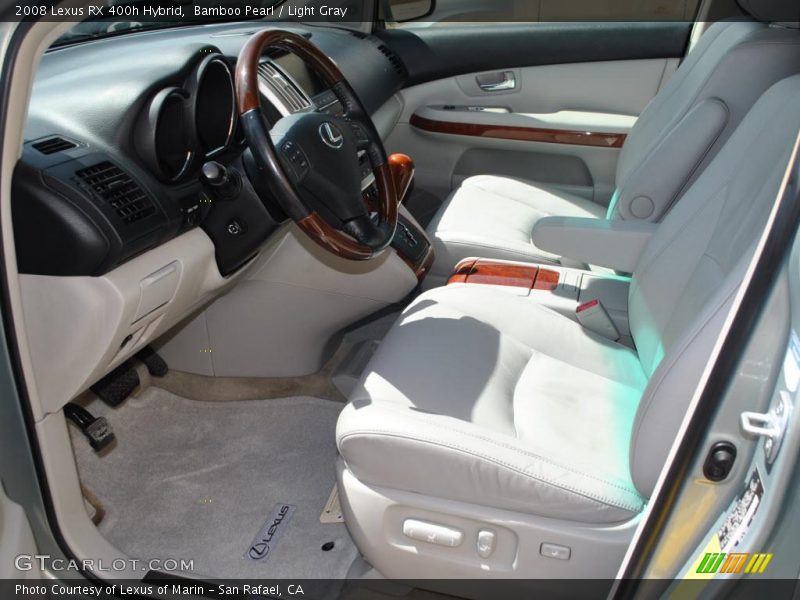 Bamboo Pearl / Light Gray 2008 Lexus RX 400h Hybrid