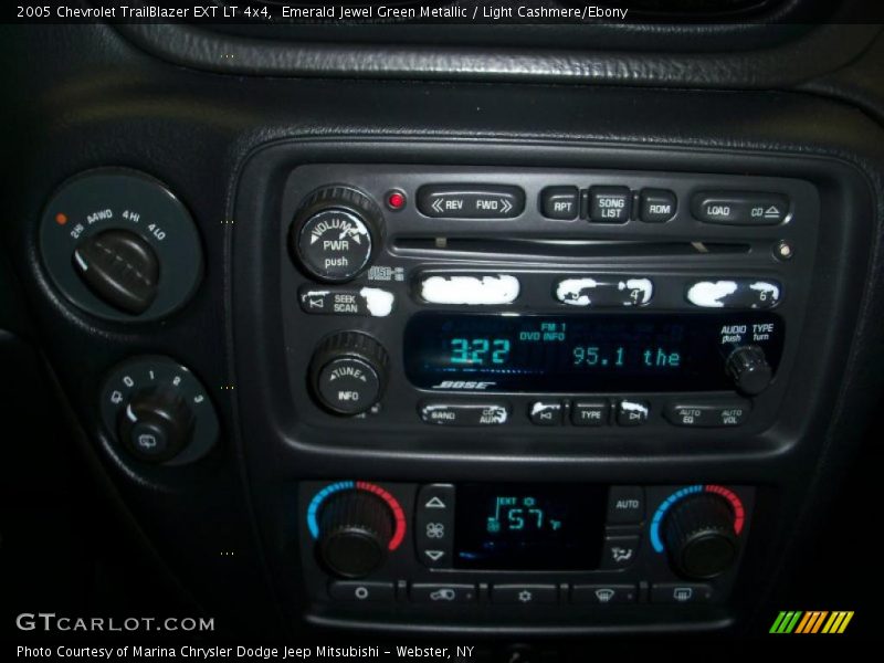 Emerald Jewel Green Metallic / Light Cashmere/Ebony 2005 Chevrolet TrailBlazer EXT LT 4x4