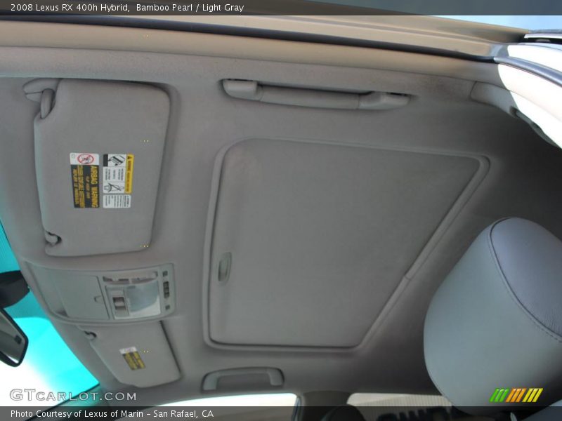 Bamboo Pearl / Light Gray 2008 Lexus RX 400h Hybrid