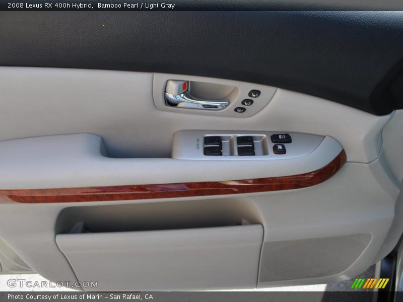 Bamboo Pearl / Light Gray 2008 Lexus RX 400h Hybrid