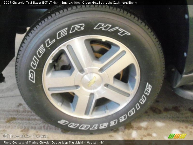 Emerald Jewel Green Metallic / Light Cashmere/Ebony 2005 Chevrolet TrailBlazer EXT LT 4x4