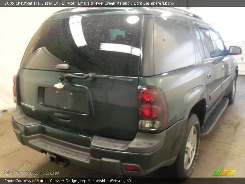 Emerald Jewel Green Metallic / Light Cashmere/Ebony 2005 Chevrolet TrailBlazer EXT LT 4x4