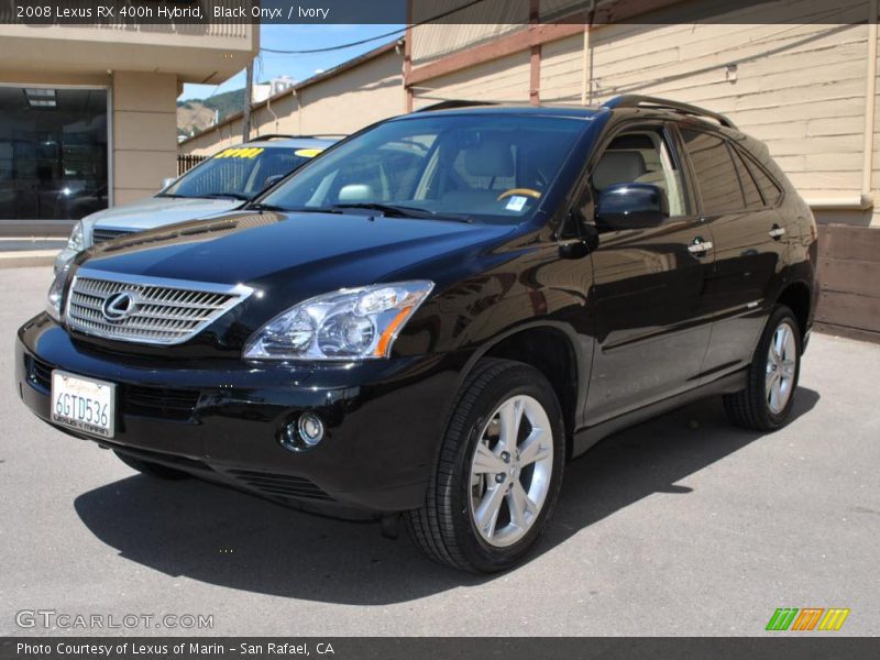 Black Onyx / Ivory 2008 Lexus RX 400h Hybrid