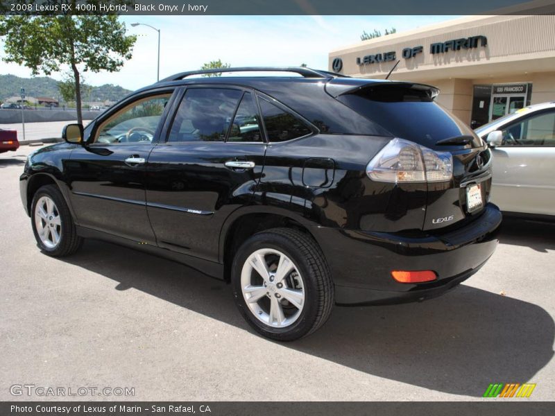 Black Onyx / Ivory 2008 Lexus RX 400h Hybrid