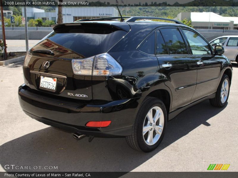 Black Onyx / Ivory 2008 Lexus RX 400h Hybrid