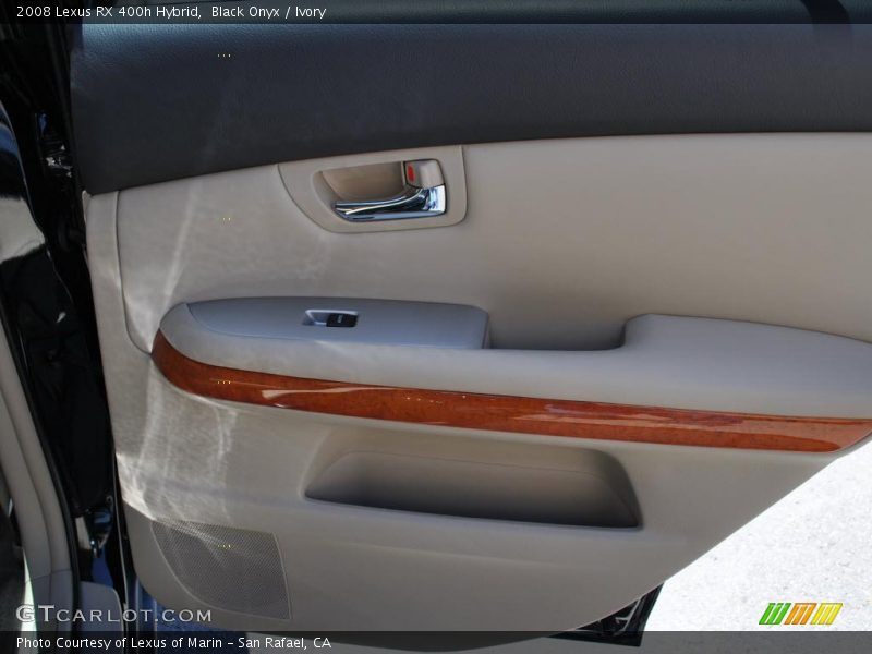 Black Onyx / Ivory 2008 Lexus RX 400h Hybrid