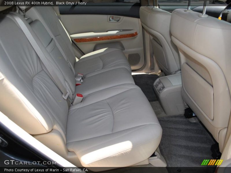 Black Onyx / Ivory 2008 Lexus RX 400h Hybrid