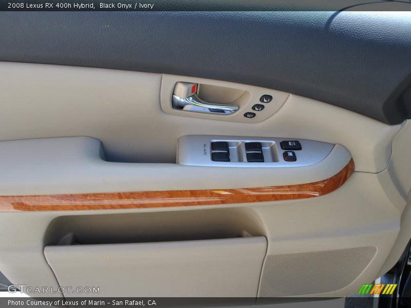 Black Onyx / Ivory 2008 Lexus RX 400h Hybrid