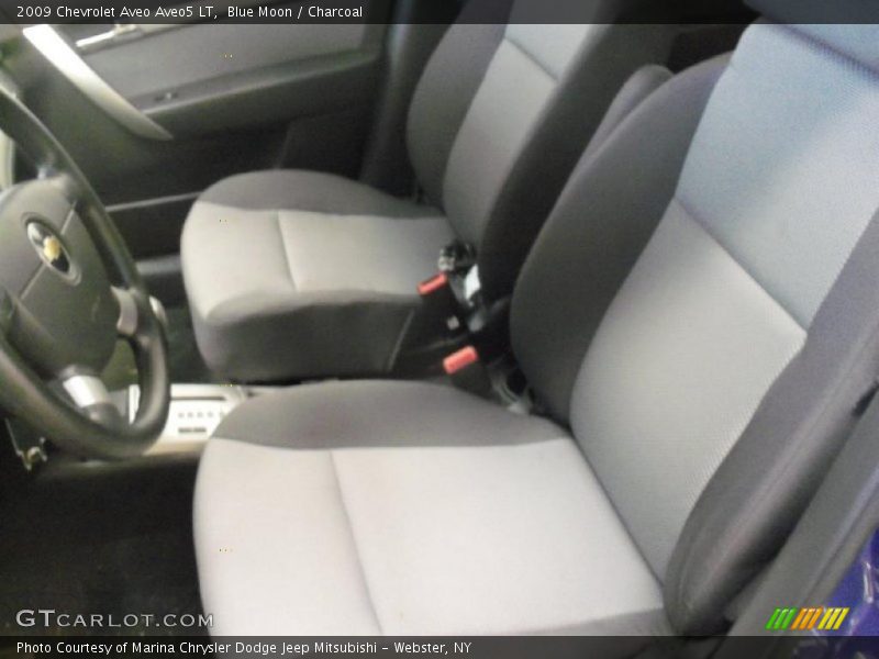 Blue Moon / Charcoal 2009 Chevrolet Aveo Aveo5 LT