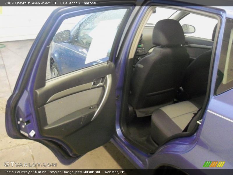 Blue Moon / Charcoal 2009 Chevrolet Aveo Aveo5 LT