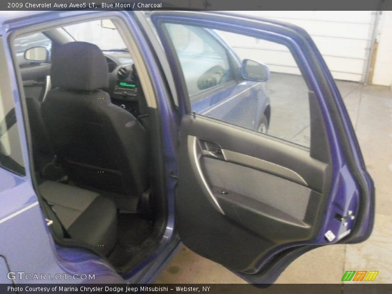 Blue Moon / Charcoal 2009 Chevrolet Aveo Aveo5 LT