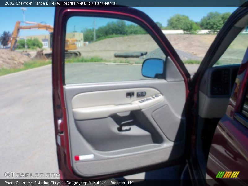 Redfire Metallic / Tan/Neutral 2002 Chevrolet Tahoe LT 4x4