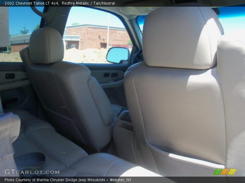 Redfire Metallic / Tan/Neutral 2002 Chevrolet Tahoe LT 4x4