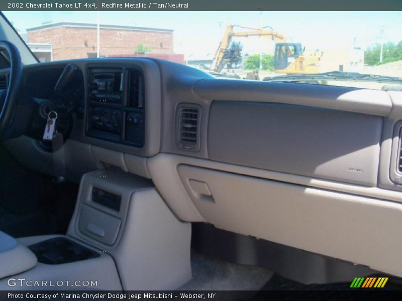 Redfire Metallic / Tan/Neutral 2002 Chevrolet Tahoe LT 4x4