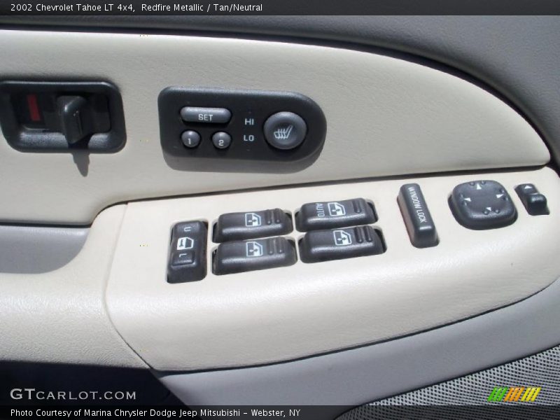 Redfire Metallic / Tan/Neutral 2002 Chevrolet Tahoe LT 4x4