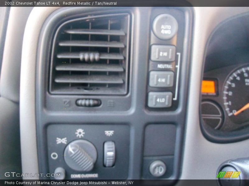 Redfire Metallic / Tan/Neutral 2002 Chevrolet Tahoe LT 4x4