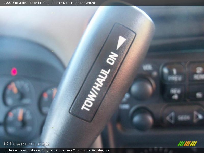 Redfire Metallic / Tan/Neutral 2002 Chevrolet Tahoe LT 4x4