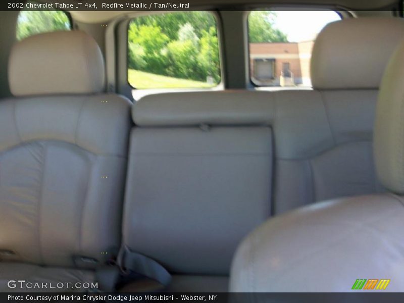 Redfire Metallic / Tan/Neutral 2002 Chevrolet Tahoe LT 4x4