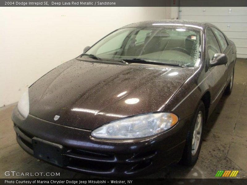 Deep Lava Red Metallic / Sandstone 2004 Dodge Intrepid SE