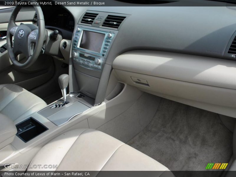 Desert Sand Metallic / Bisque 2009 Toyota Camry Hybrid