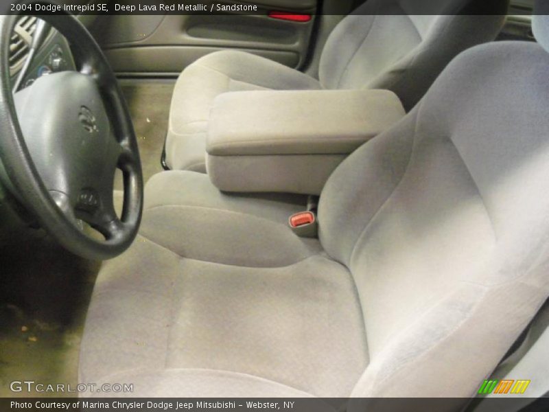 Deep Lava Red Metallic / Sandstone 2004 Dodge Intrepid SE