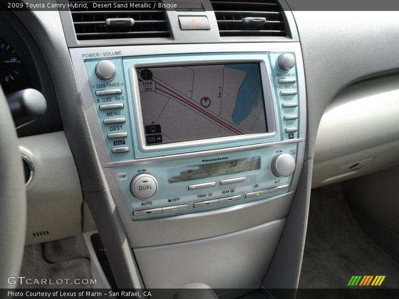 Desert Sand Metallic / Bisque 2009 Toyota Camry Hybrid