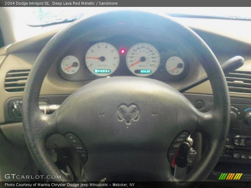 Deep Lava Red Metallic / Sandstone 2004 Dodge Intrepid SE