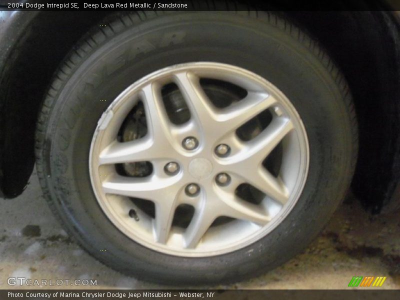 Deep Lava Red Metallic / Sandstone 2004 Dodge Intrepid SE