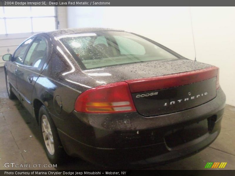 Deep Lava Red Metallic / Sandstone 2004 Dodge Intrepid SE