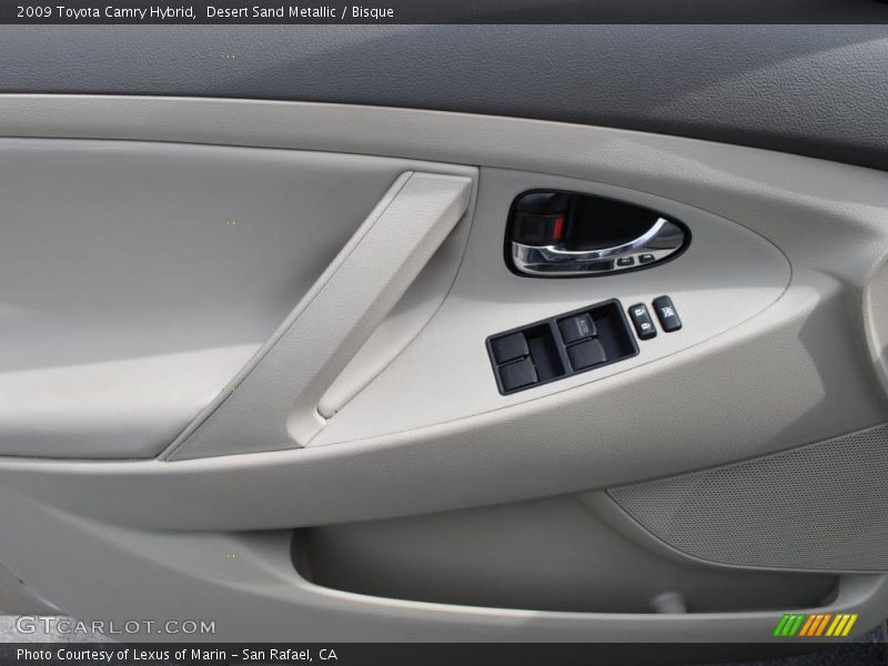 Desert Sand Metallic / Bisque 2009 Toyota Camry Hybrid