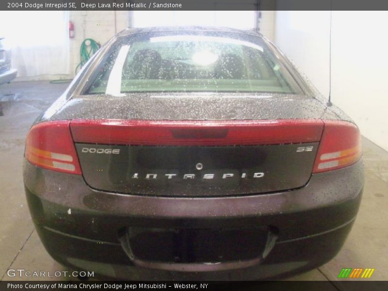 Deep Lava Red Metallic / Sandstone 2004 Dodge Intrepid SE
