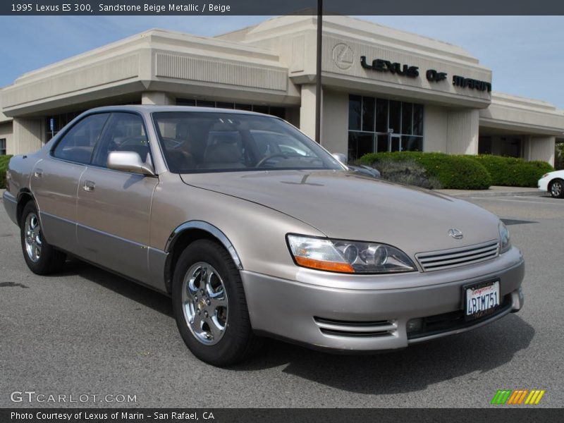 Sandstone Beige Metallic / Beige 1995 Lexus ES 300