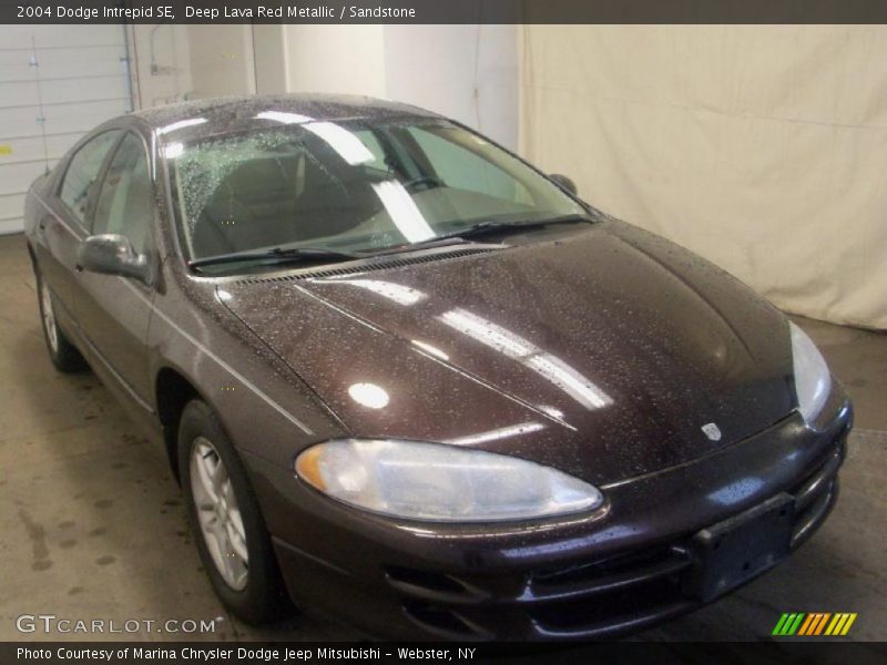 Deep Lava Red Metallic / Sandstone 2004 Dodge Intrepid SE