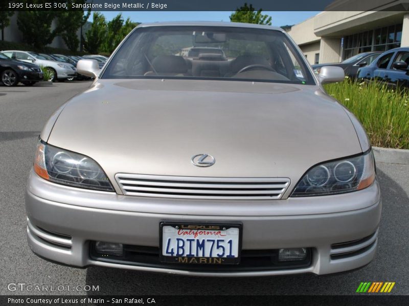 Sandstone Beige Metallic / Beige 1995 Lexus ES 300