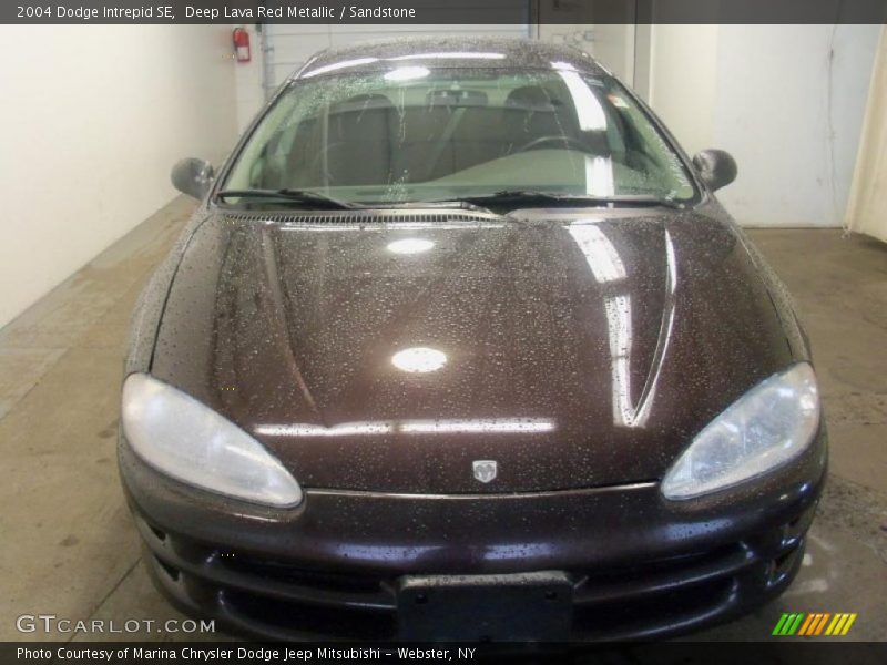 Deep Lava Red Metallic / Sandstone 2004 Dodge Intrepid SE