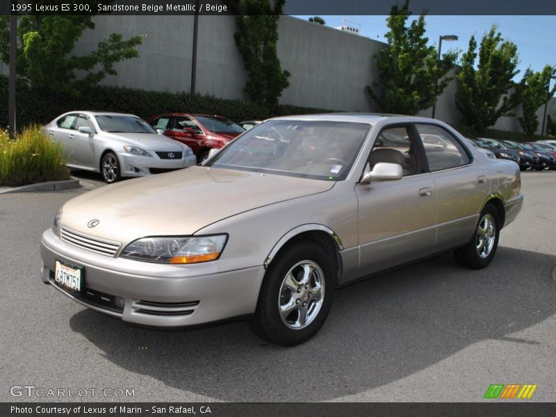 Sandstone Beige Metallic / Beige 1995 Lexus ES 300