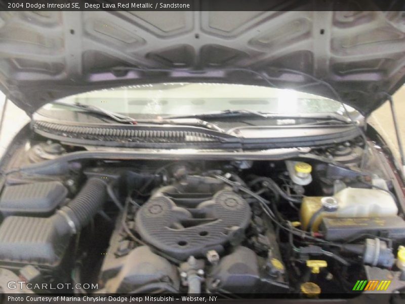 Deep Lava Red Metallic / Sandstone 2004 Dodge Intrepid SE