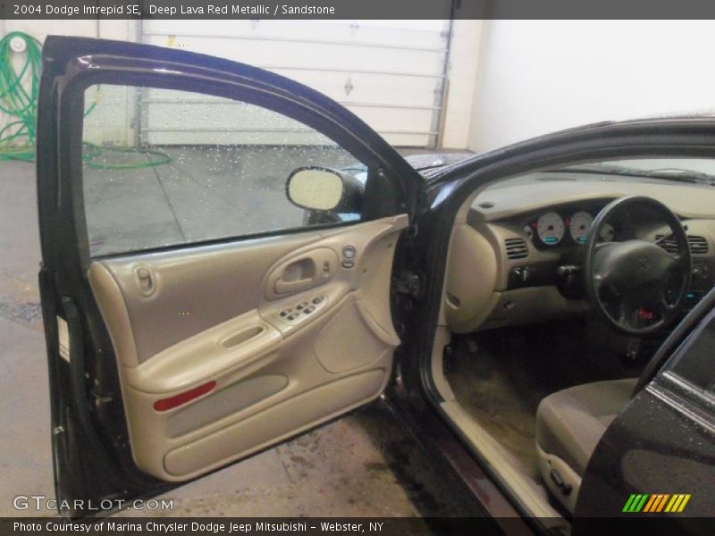 Deep Lava Red Metallic / Sandstone 2004 Dodge Intrepid SE